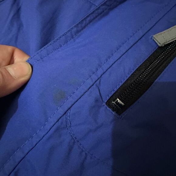 Columbia Boys Ski Jacket Coat Blue Gray Size 8 Youth Omni Tech Waterproof Snow - Picture 5 of 16